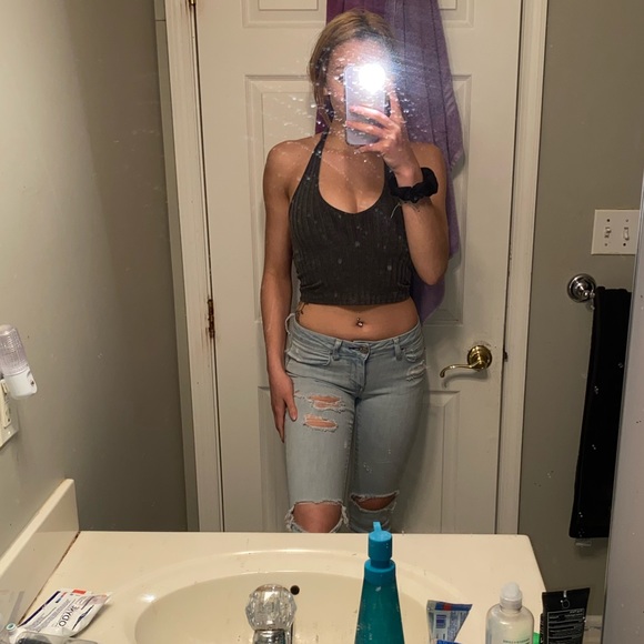 Light wash American Eagle Jeans - Picture 4 of 6